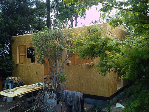 屋根垂木設置